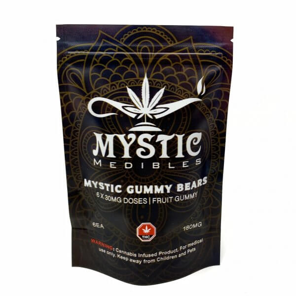 GUMMY BEARS BY MYSTIC MEDIBLES 180MG 