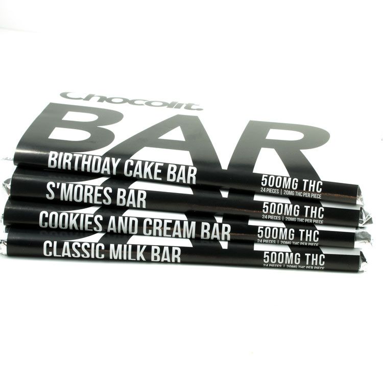 Chocolit Chocolate Bars 500mg THC
