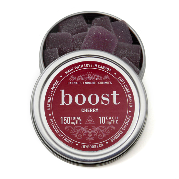 Boost Cherry Gummies 150mg THC