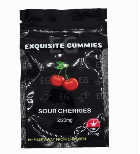 Exquisite Gummies – Cherry – 100mg