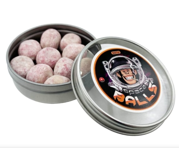 Space Balls – Cara-Mellos Chewable Candies – 500mg THC