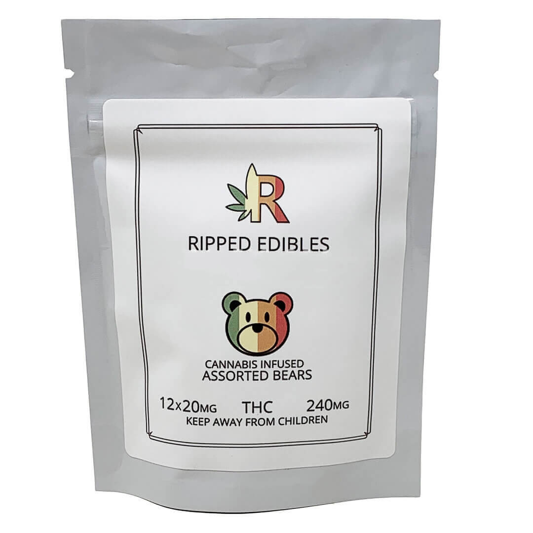 ASSORTED GUMMY BEARS BY RIPPED EDIBLES