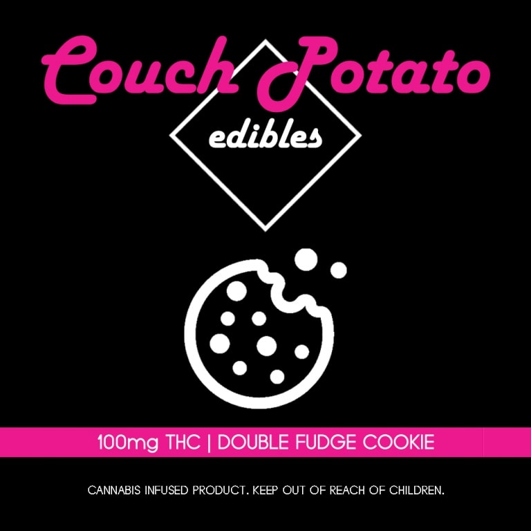 COUCH POTATO – Double Fudge Cookie (100MG)