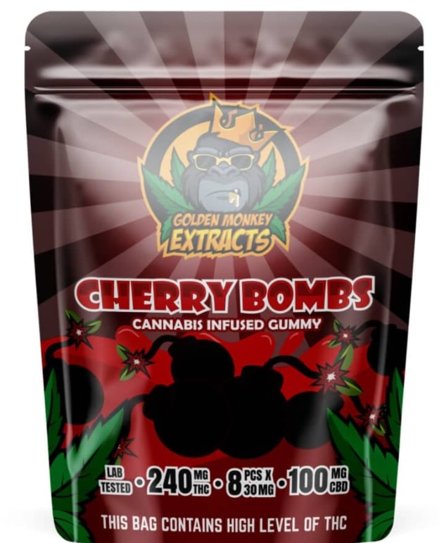 Golden Monkey Extracts – Cherry Bomb THC:CBD