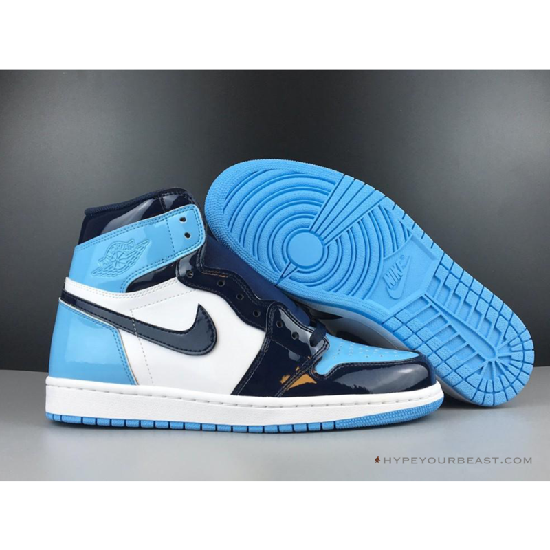 jordan 1 retro high unc patent