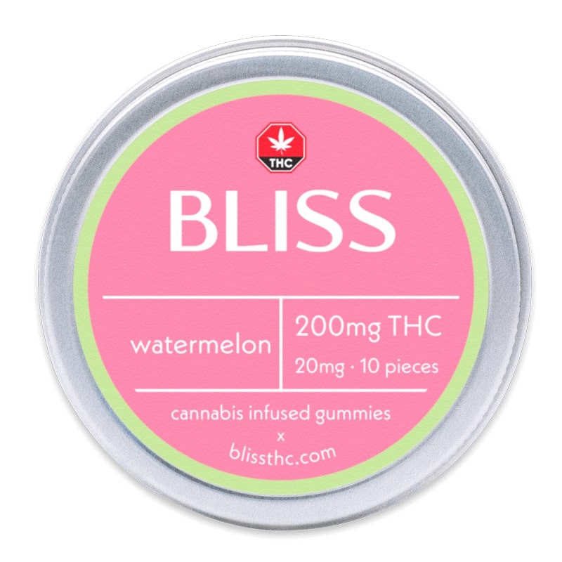 Bliss Edibles Watermelon 200mg