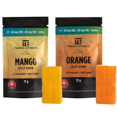 Twisted Extracts Sativa Jelly Bombs
