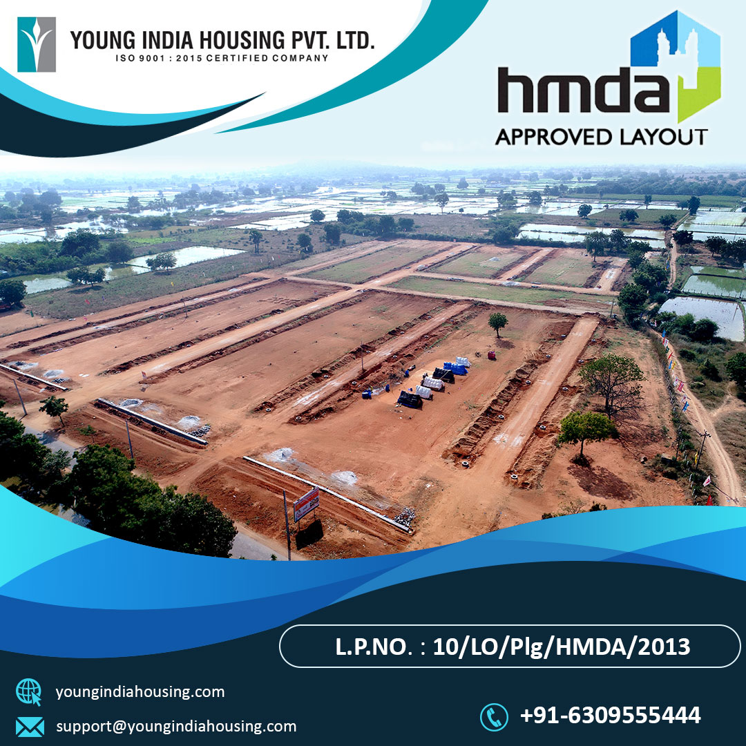 What are the best Real Estate Projects in Bhongir to buy Open Plots?