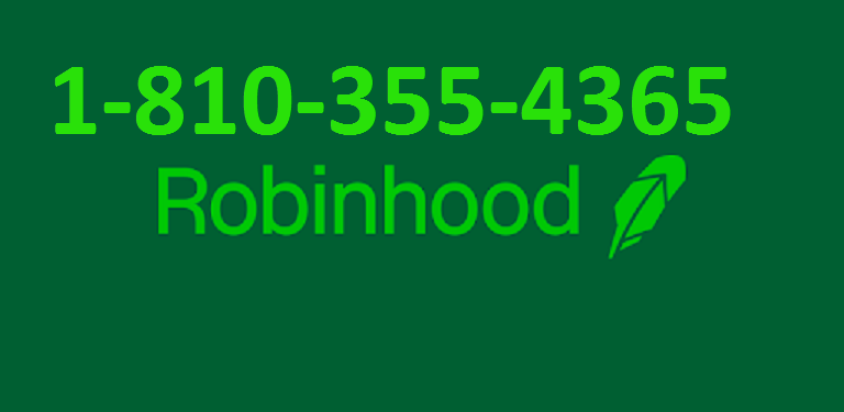 Robinhood Support Phone Number +1810-355-(4365)