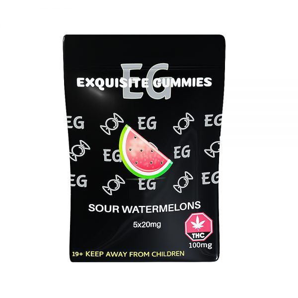 Exquisite Gummies – Watermelon – 100mg