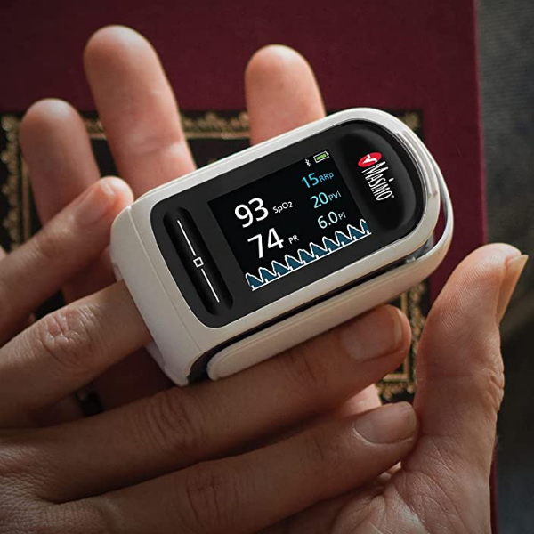 Masimo MightySat Rx – High-End Hospital-Grade Fingertip Pulse Oximeter