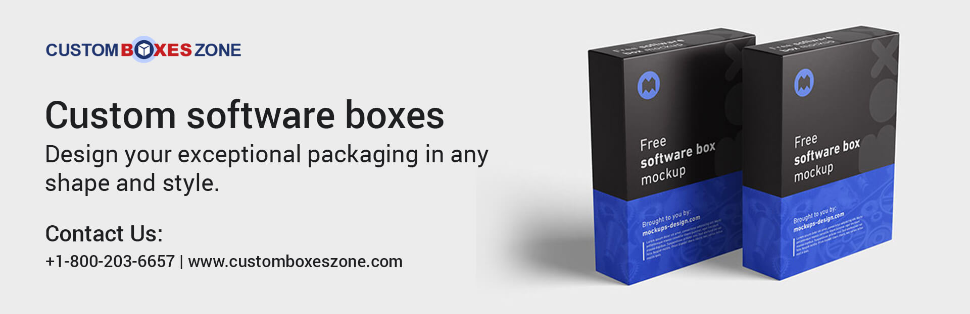 Get the Best Services of Custom Software Boxes | CustomBoxesZone