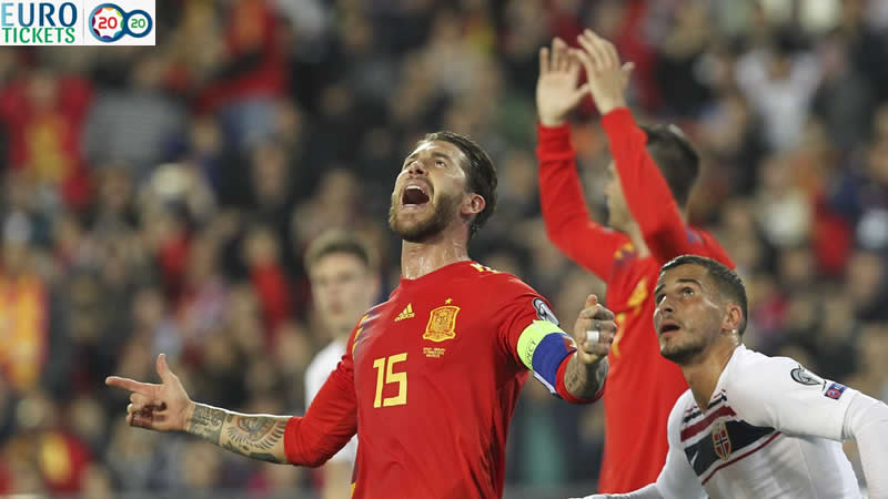 Sergio Ramos helps Spain to Beat Faroe Islands - Euro 2020 qualifiers