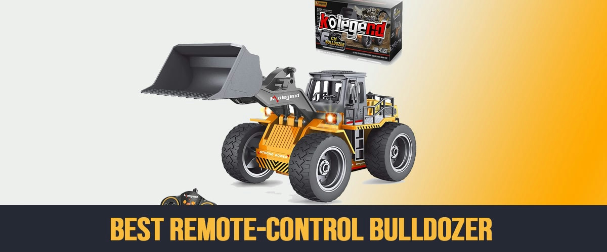 top race remote control bulldozer