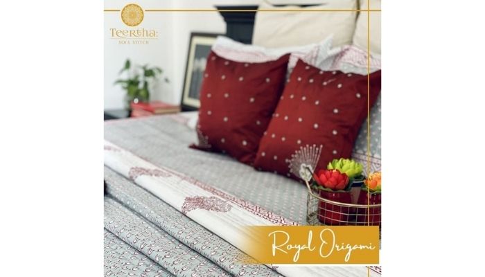 100% Cotton Quilted Bed Covers - Teertha