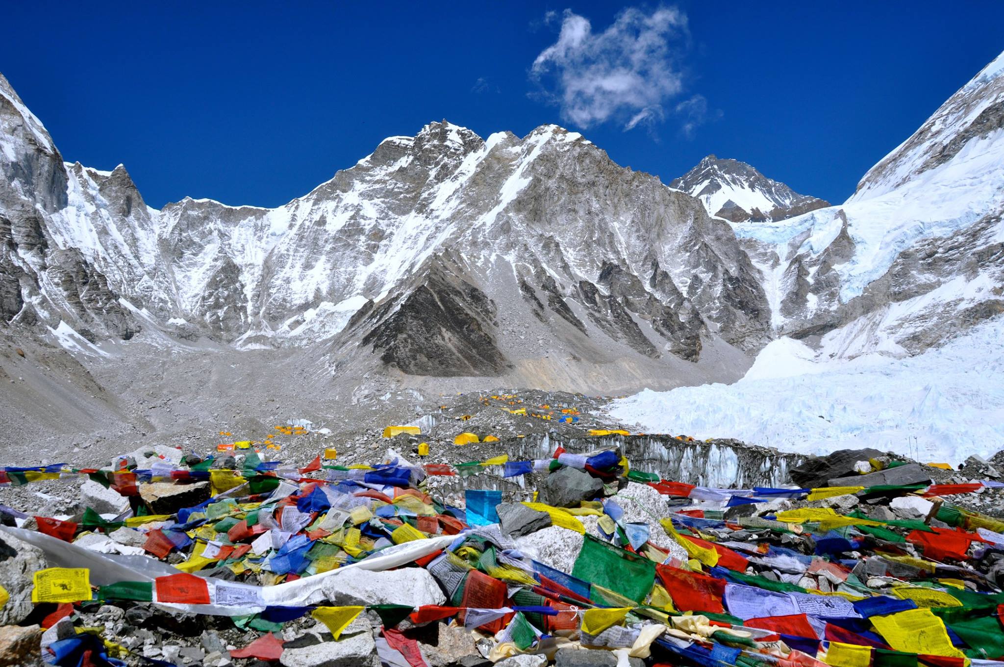 Two popular base camp treks in Himalayan Nepal