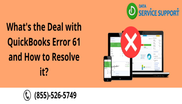 Steps to rectify QuickBooks Error 61
