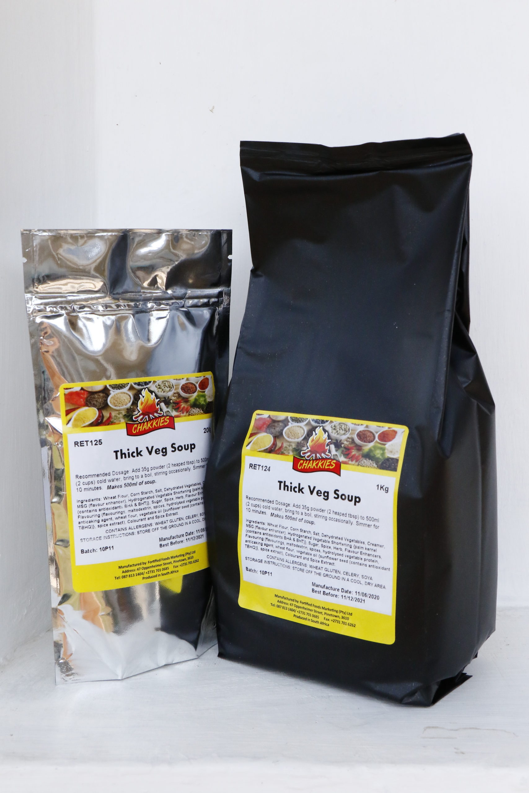 Thick Veg Soup - Fortified Foods