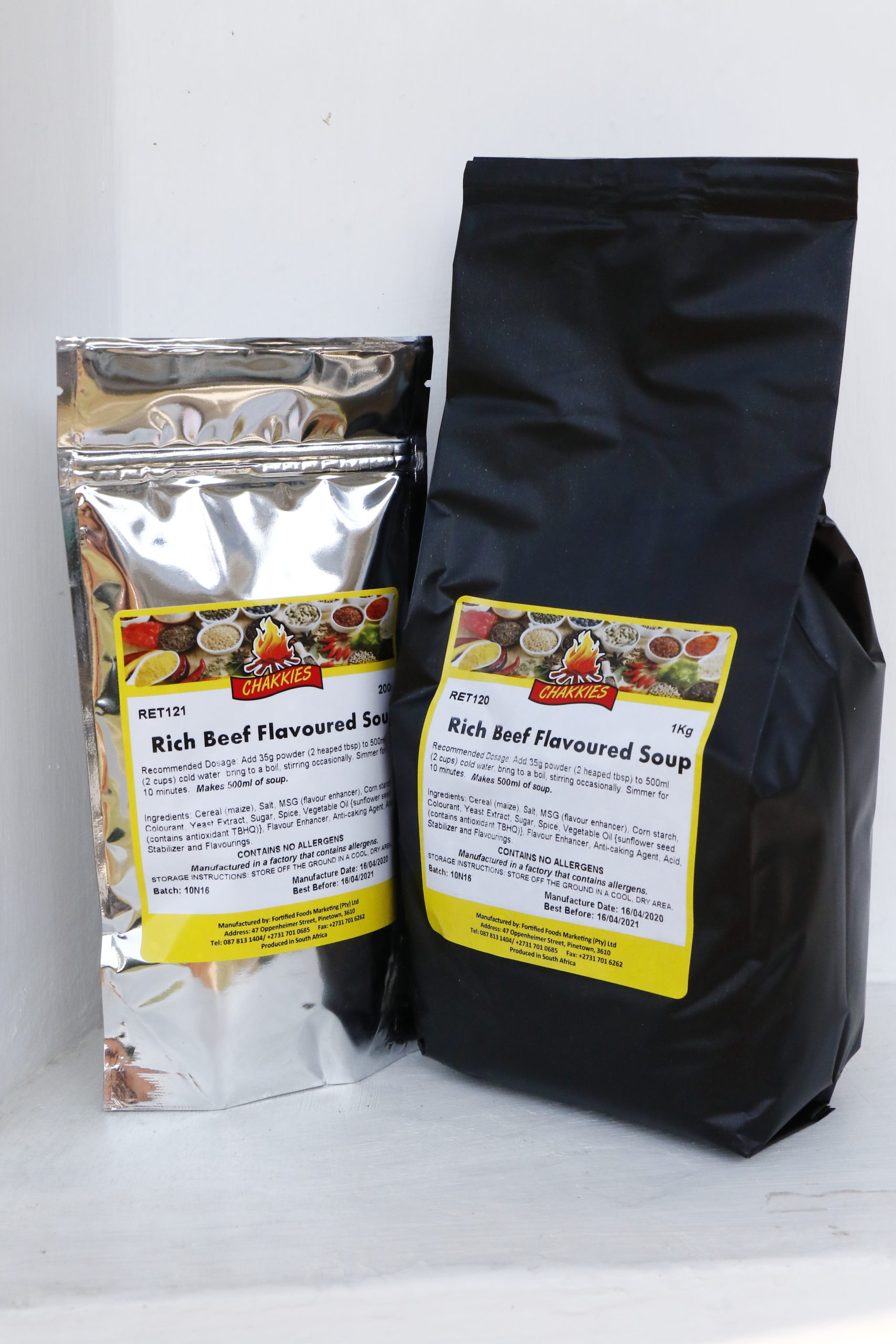 Rich Beef Flavoured Soup - Fortified Foods