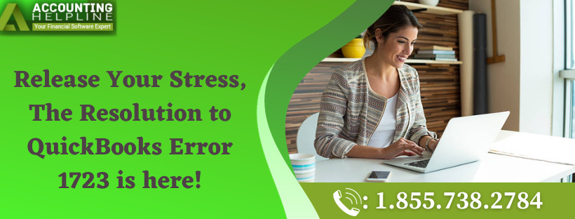 A troubleshooting guide to fix QuickBooks error 1723