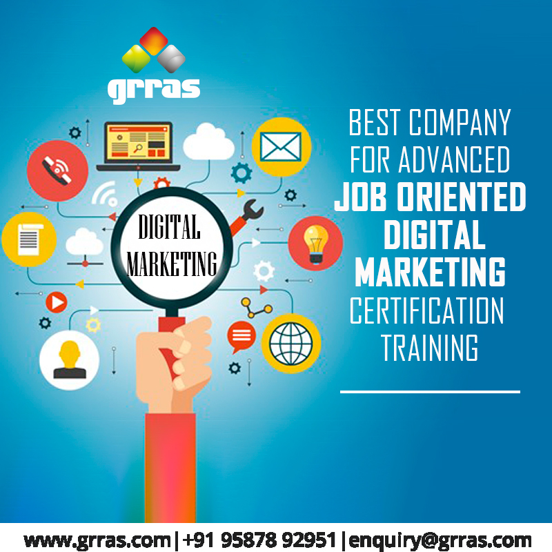 Job Oriented Digital Marketing Certification Training
