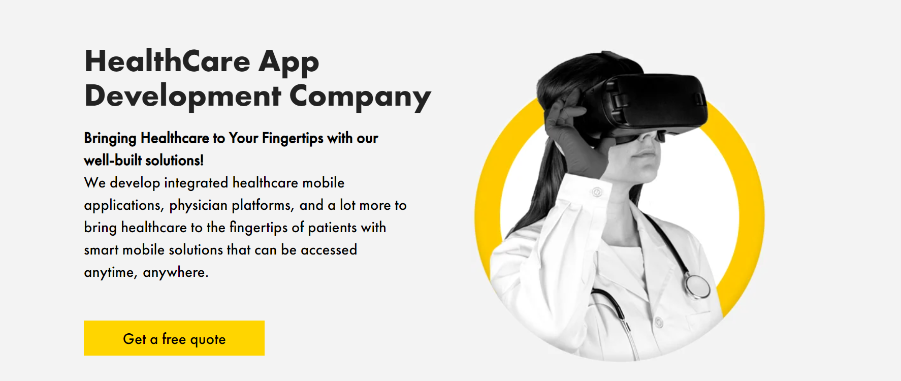 Healthcare Application Development Company | Healthcare App Developer - Roars