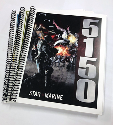 Plastic Coil Bound Books