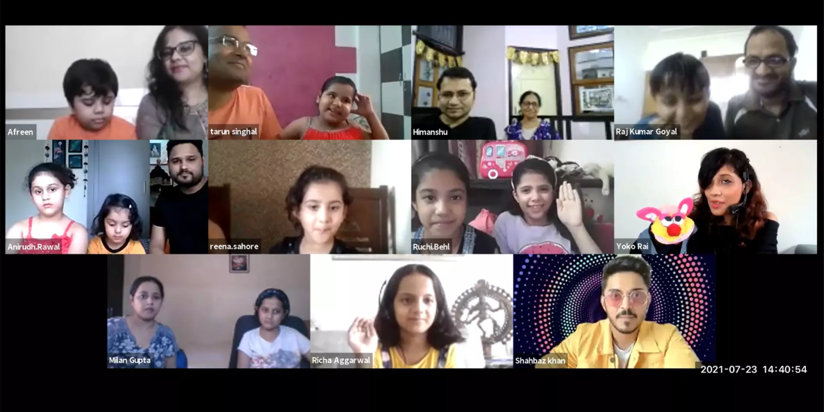 Virtual Raksha Bandhan Celebration