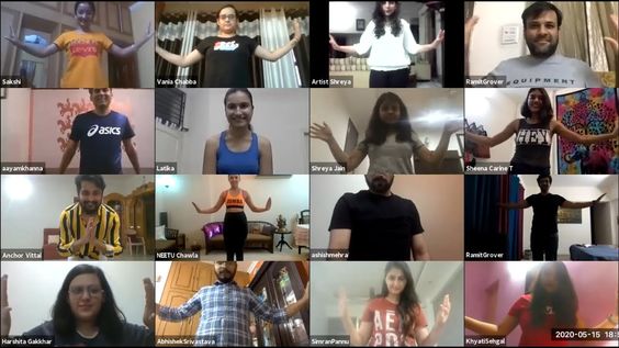 Online fun activities for employee engagement