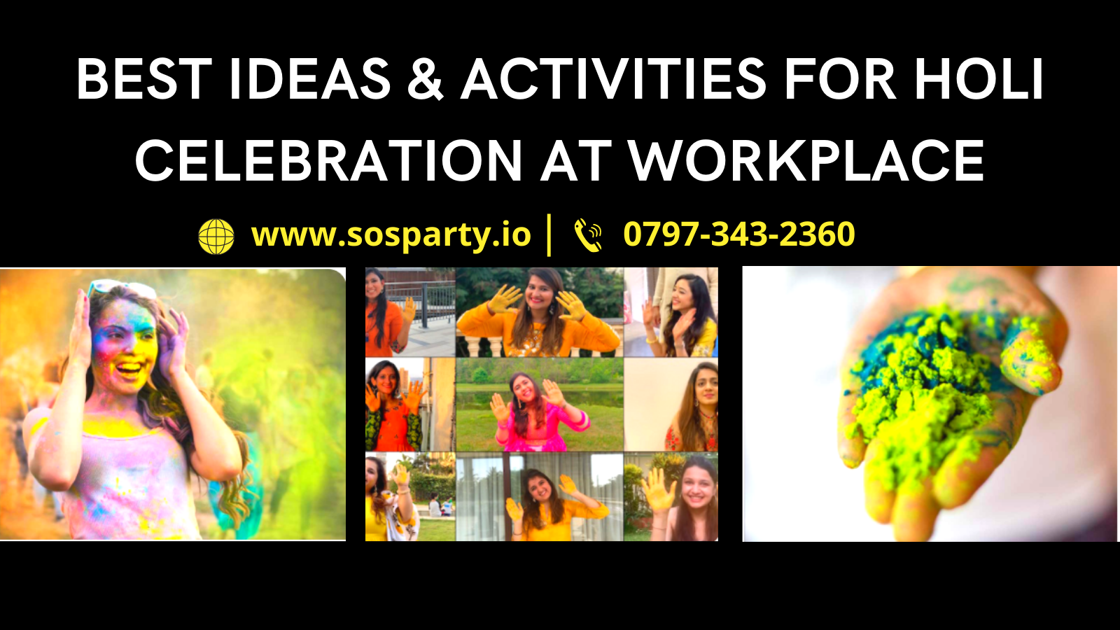 Holi Celebration ideas