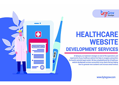 Healthcare Website Development Company - Bytegrow