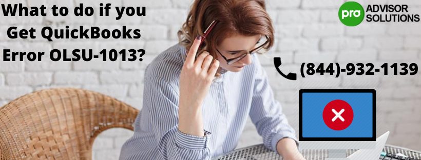  Best Ways to Settle QuickBooks Error OlSU 1013