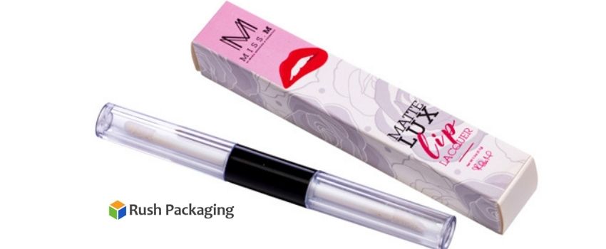 Get 15% off on Custom Lip Gloss Boxes at Rush Packaging