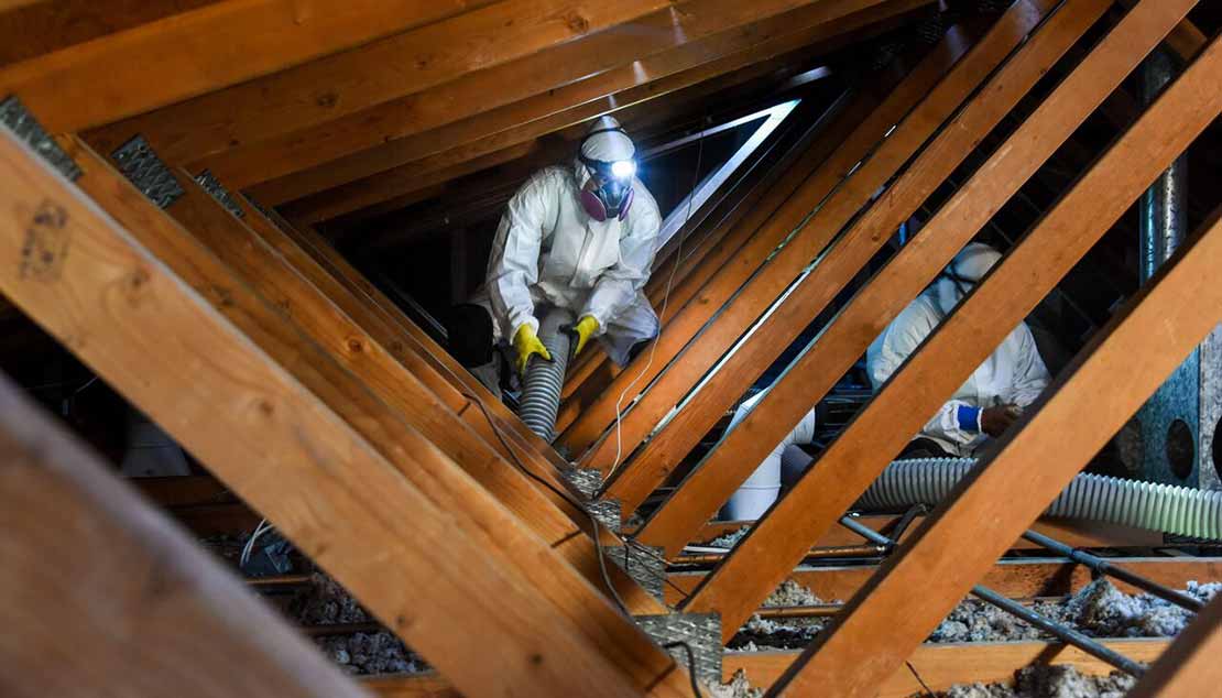 Attic cleanout in Midlothian TX