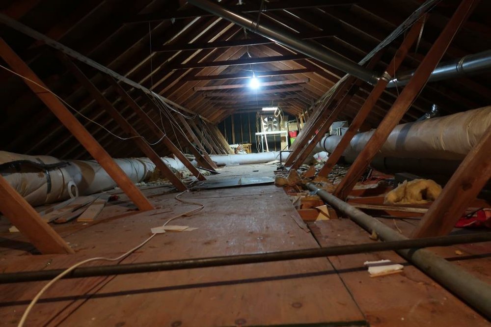 Attic cleanout in Midlothian TX