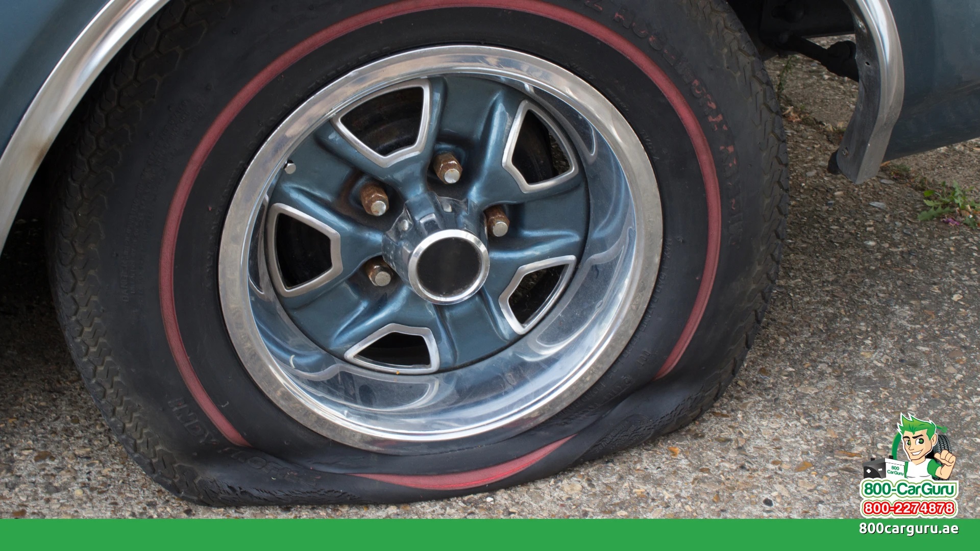 Common Causes Of Flat Tyres