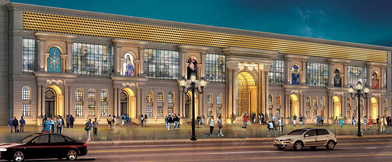 Omaxe Chandni Chowk – Buy Commercial Shops in Delhi