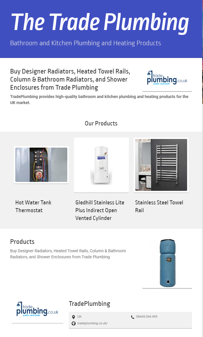 TradePlumbing