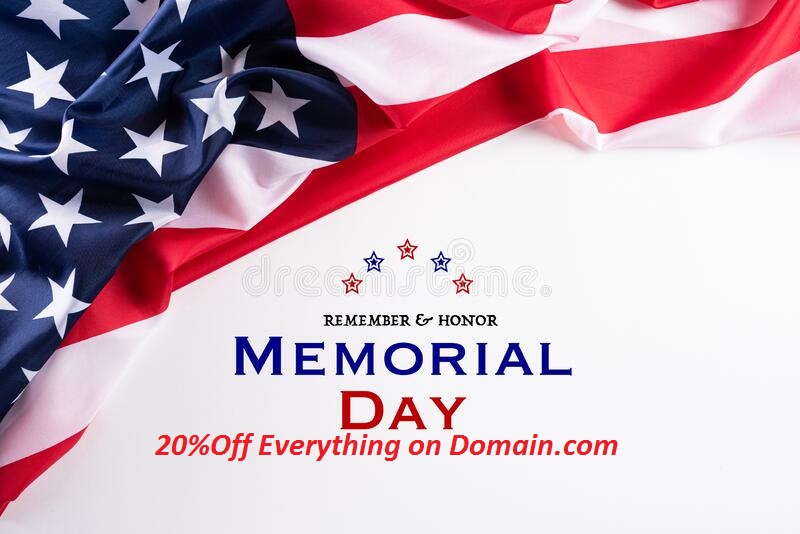 20% Off Memorial Day Savings on Domain.com |Limited Time