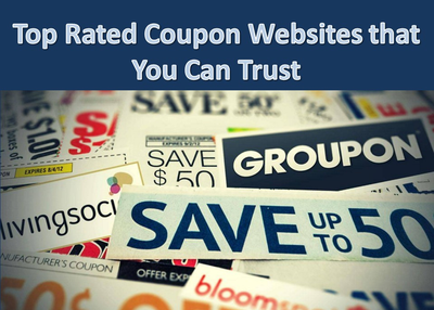 Top Rated Coupon Websites that You Can Trust