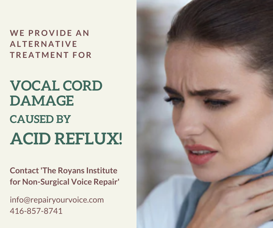 How To Heal Vocal Cords From Acid Reflux Naturally