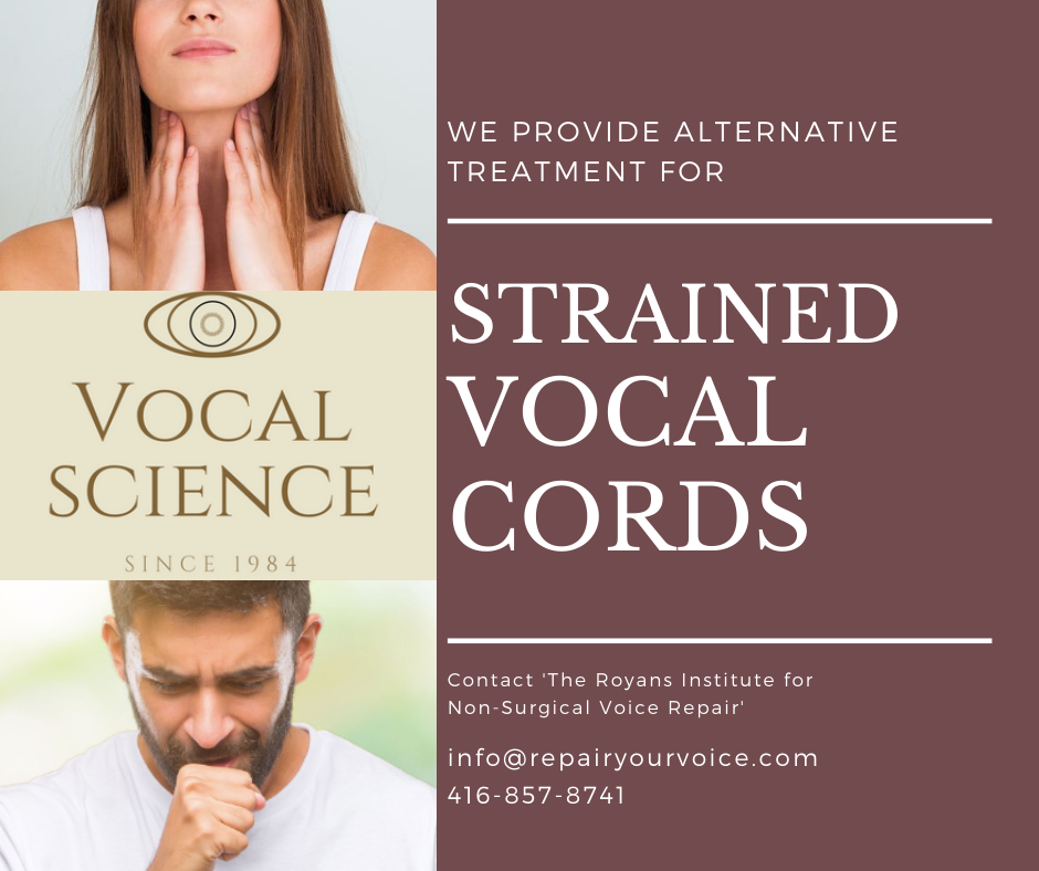 Natural Treatment Method For Vocal Strain