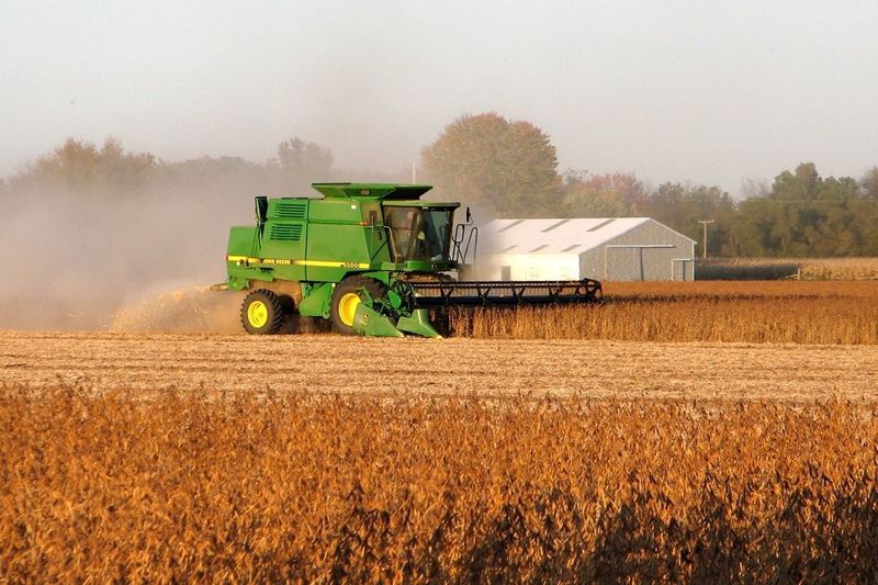 Advantages of using Combine harvesters for soybeans harvesting