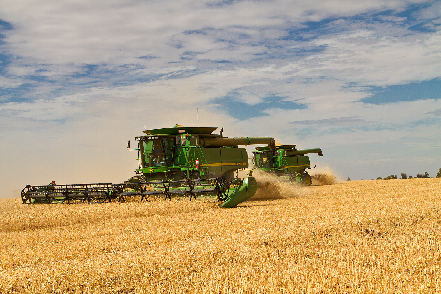 How do combine parts improve your harvesting?