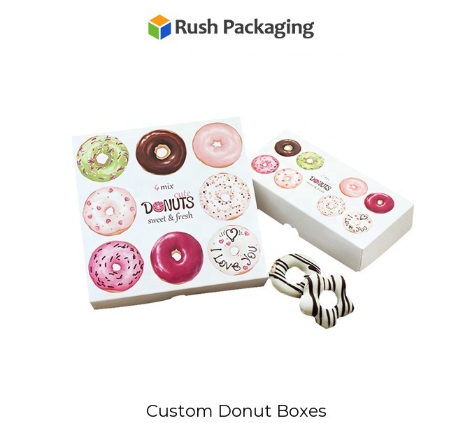 Special discounts on Custom Donut Boxes at Rush Packaging