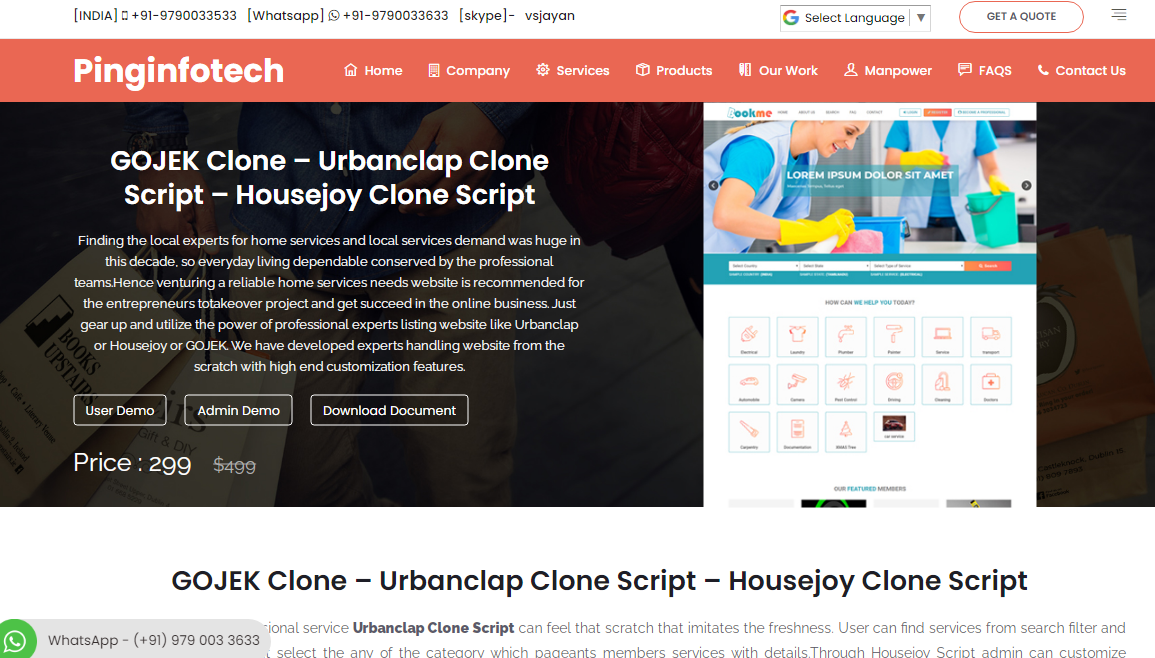 Advantage of using gojek clone script
