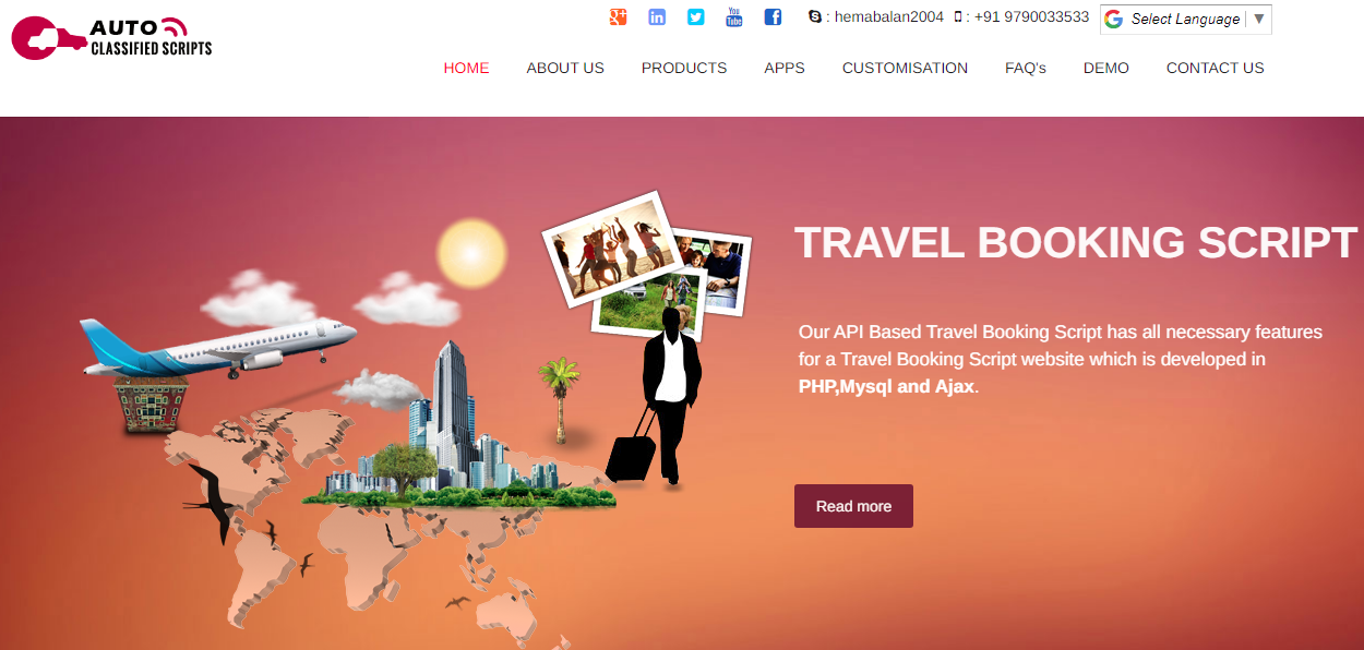 readymade php Bus booking Script