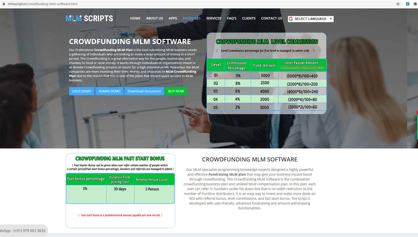 Collect your Fund by Crowdfunding Mlm Software The Fundraising Script