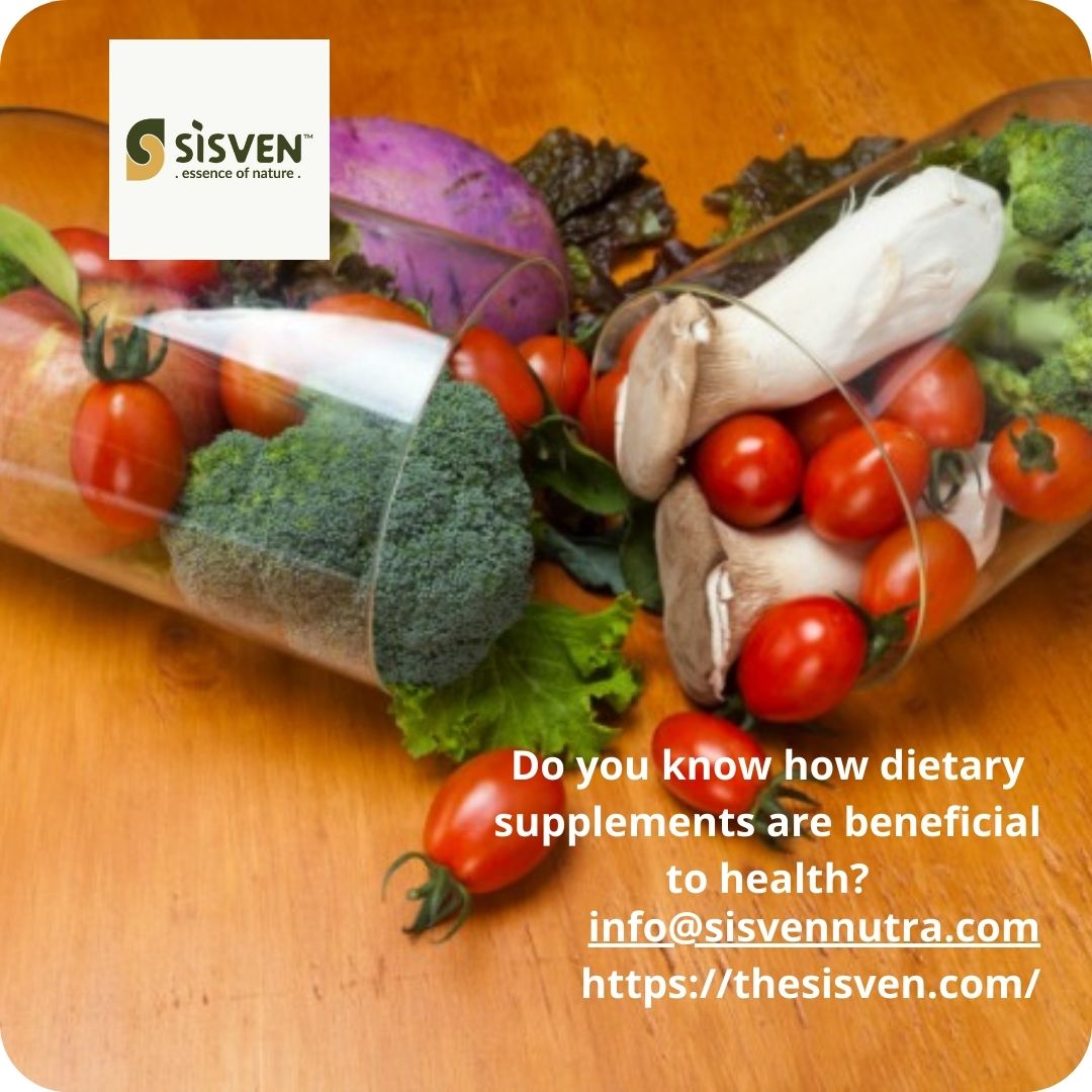 Do you know how dietary supplements are beneficial to health? | organic dietary supplements