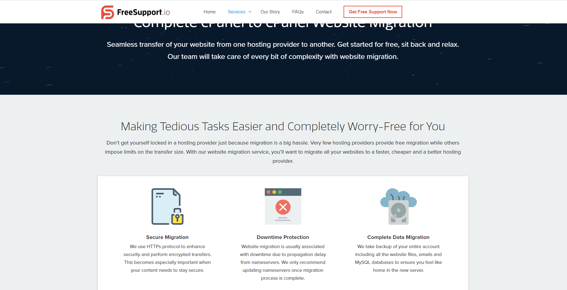 Website Migration Wordpress